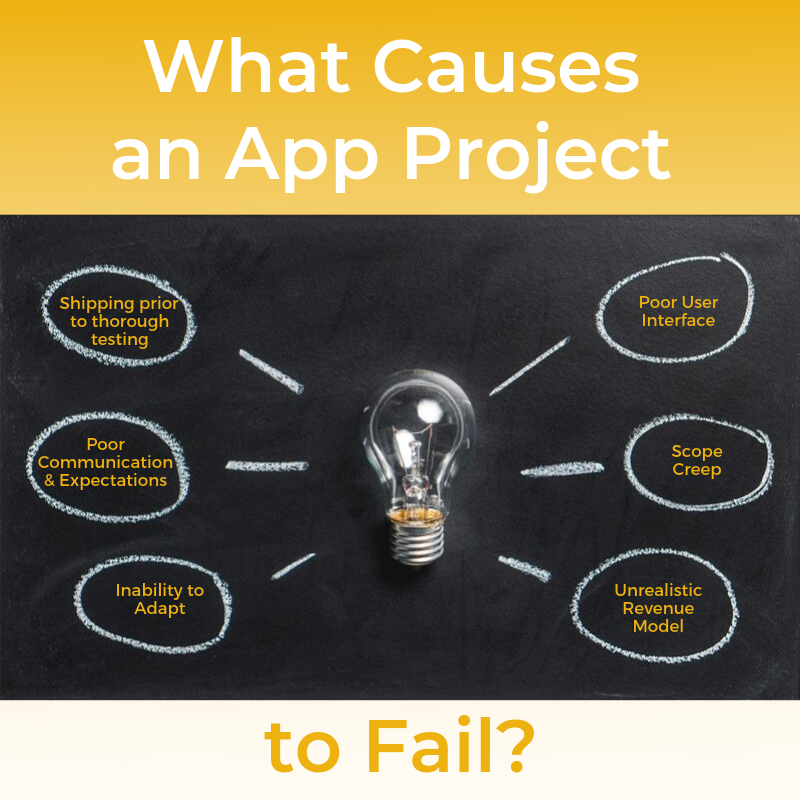 8 reasons app projects fail